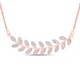 1/8CTW-DIA CN 9.70MM GIFT NECKLACE (18 INCH)